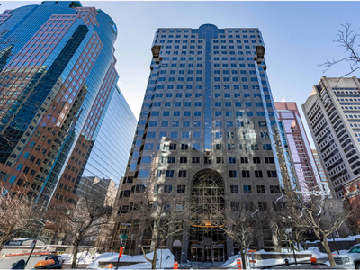 Find office space in McGill College for 1 person with everything