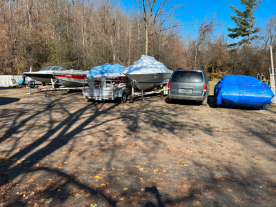 OUTDOOR WINTER STORAGE Boats, Tent Trailers, Jet Ski, Car/Trucks