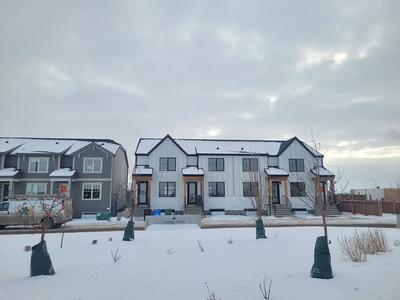 Calgary Pet Friendly Townhouse For Rent | Rangeview | Newly Constructed Spacious 3-Bedroom Townhouse