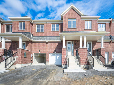 New 3 Bed Townhome in North Oshawa! Close to Schools & Hwys!