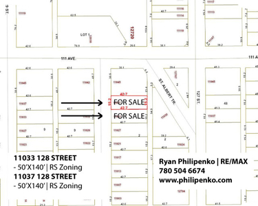 Westmount Infill Lots | Zoned RS