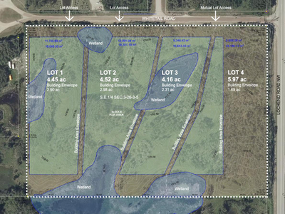 Exceptional 4.16 Acres Lot in the heart of Bearspaw