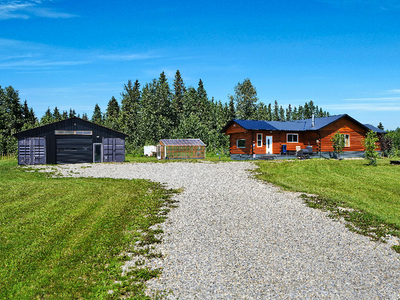 Log Home with Shop on 2.51 Acres in Clearwater County! #104690