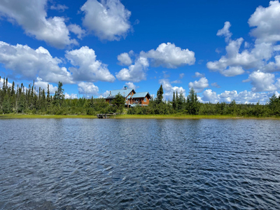 Remote northern Manitoba cabin