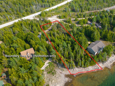 Waterfront vacant lot near Tobermory! - Nellie From RE/MAX