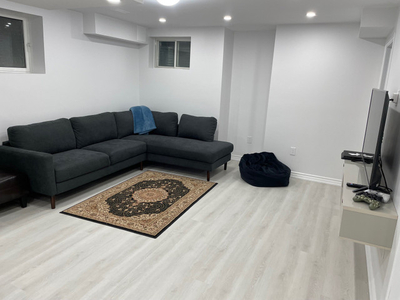 1 bed 1 bath basement furnished all inclusive