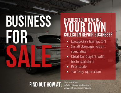 Automotive Business for Sale in Barrie, Ontario