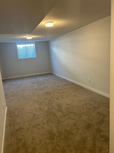 Basement with private bathroom available for rent