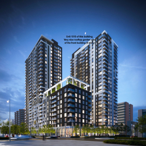 Brand-new 1 bed Condo at Downtown Core above LRT