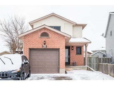 House For Sale In Country Hills West, Kitchener, Ontario