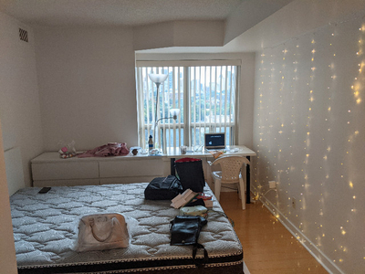 Master bedroom for a female in downtown