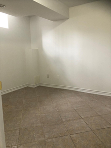 One bedroom basement for rent