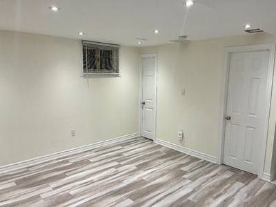 Two Bedroom Basement for Rent in Scarborough
