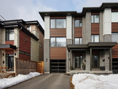 4 bedroom luxury Townhouse for sale in Ottawa, Ontario