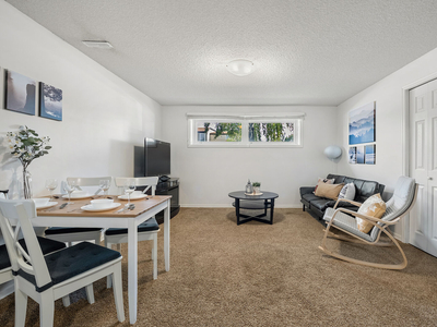 Calgary Basement For Rent | Ogden | Fully furnished walk-out Legal basement