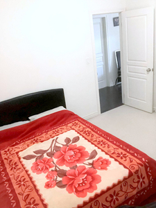 1 February: Furnished Bedroom in detached home