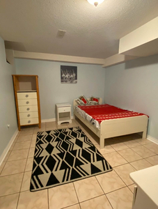 2 months rental spacious basement room in brampton for female