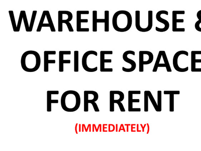 550sf office + 2000 sf warehouse (FOR RENT)