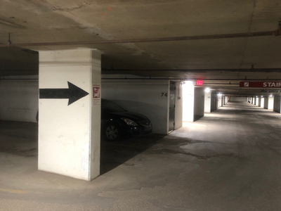 Downtown underground parking