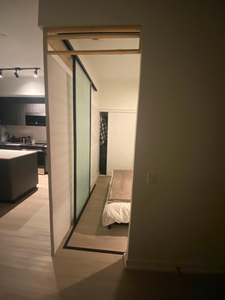 Furnished one bedroom + washroom room in a condo suite