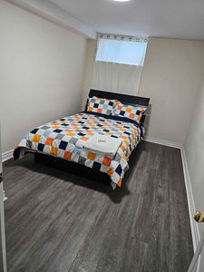 Furnished room. legal basement apartment with separate entrance.