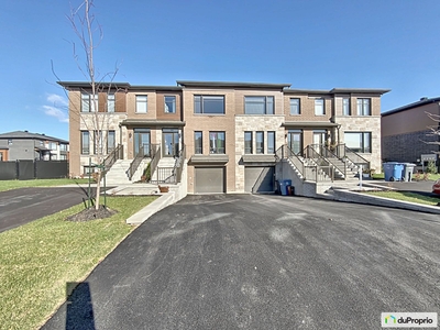 New Townhouse for sale Longueuil (Vieux-Longueuil) 3 bedrooms