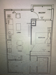 One bedroom + den condo for rent - Burlington