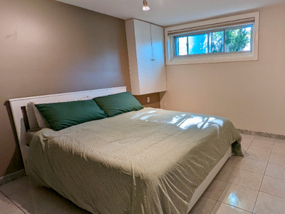 Furnished Basement Bedroom for Rent