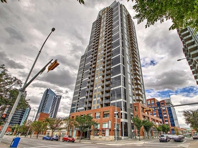 Calgary Apartment For Rent | Victoria Park | 22nd Fl 2-Bed 2-Bath condo
