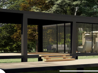 Ever wonder what a tiny home glass house could look like?