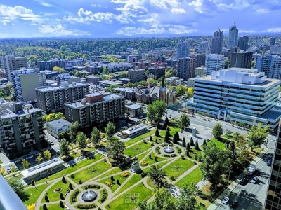 Pendin-Furnished- Exclusive 1bd condo on 24th with the best view, MOVEi-n Ready | 2409 - 310 12th Ave SW, Calgary