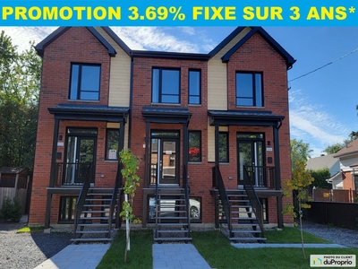New Townhouse for sale Longueuil (Vieux-Longueuil) 4 bedrooms