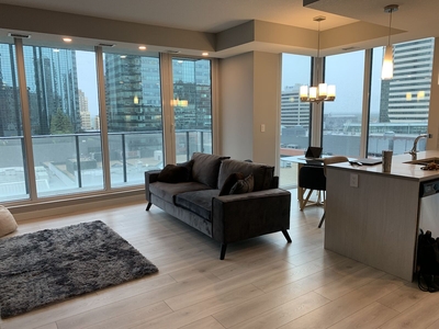 Edmonton Condo Unit For Rent | Downtown | Luxurious High Rise 2BR Condo