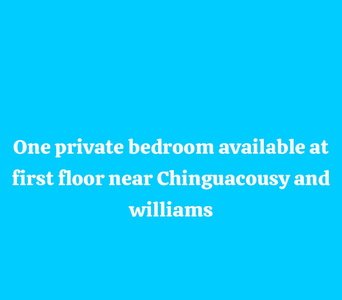 One private bedroom available for rent for girl