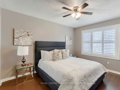 One upper level master bedroom available in a 3Bedroom townhouse