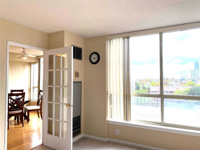 Spacious & Quiet 1 BR+ Den Condo for rent near Sq 1, Miss., ON