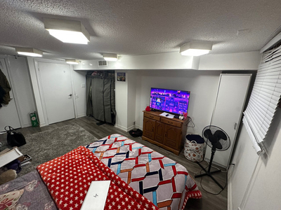 2 large bedrooms basement apt to rent from apr