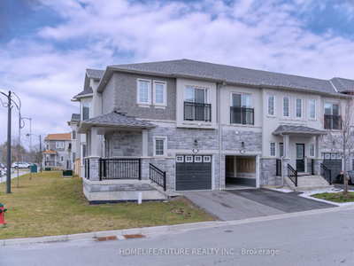 3+1 BR | 4 BA-Single Garage Freehold Townhouse in Whitby