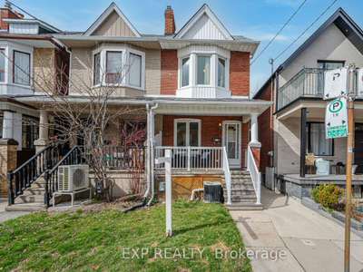 Semi-Detached For Sale In Ossington Ave & Hallam St