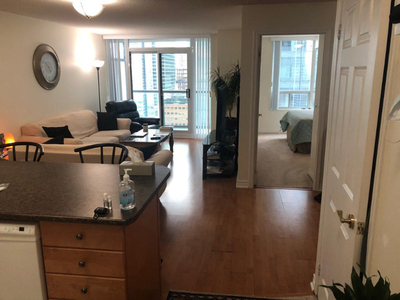 1+1 Bedroom Condo in Downtown Core (650 Sq Ft)
