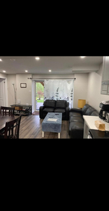 Room for rent in a walkout basement