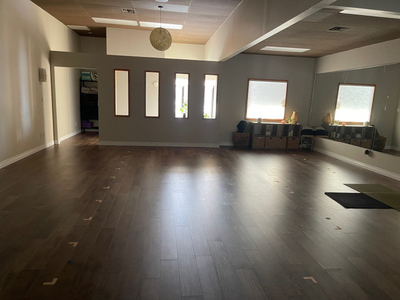 yoga studio space for rent