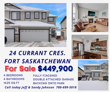 24 Currant Cres. Fort Saskatchewan Homes
