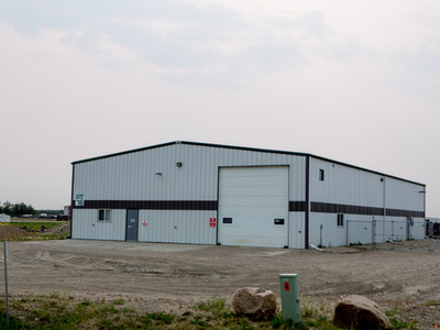 6,000 Sq Ft Industrial Building with Shop + Land