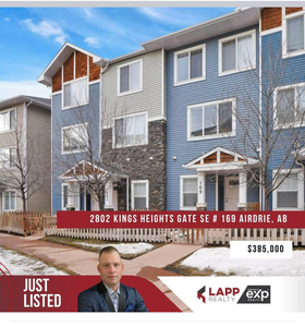 Airdrie Townhome