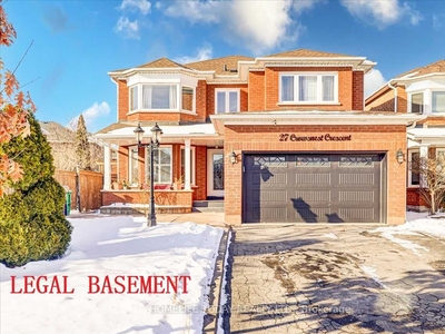 House for sale, 27 Crowsnest Cres, in Brampton, Canada