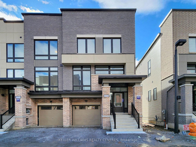 4 Bed / 4 Bath End-Unit Executive Townhome in Oshawa
