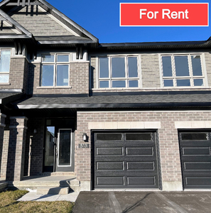 Brand New Gorgeous 3 bedroom 2.5 bath townhouse in Stittsville