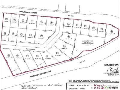 Residential Lot for sale Sherbrooke (Rock Forest)