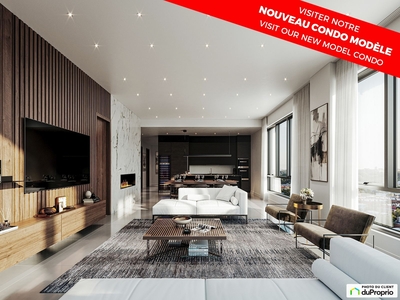 New Condominium for sale Dollard-Des-Ormeaux 3 bedrooms